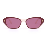 Ochelari de soare galbeni Aline Cat eye